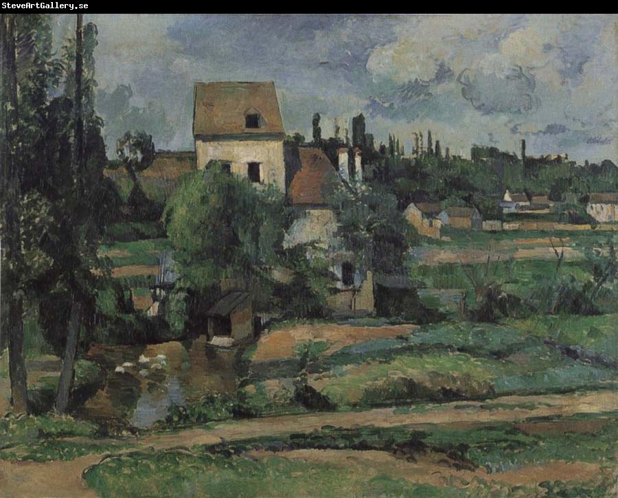 Paul Cezanne Mill on the Couleuvre at Pontoise